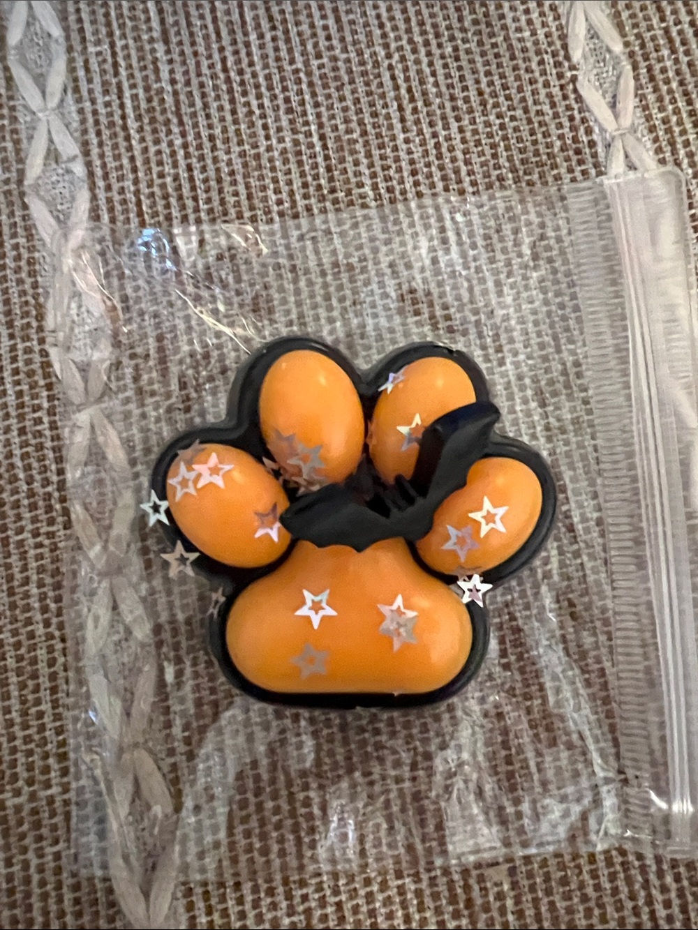 SQUISHY Dog Paw(Halloween) one of a kind!